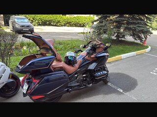 2019 Honda GL 1800 Gold Wing, синий, 2500000 рублей, вид 2
