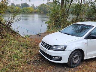 2016 Volkswagen Polo V Рестайлинг, белый, 555000 рублей, вид 1