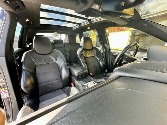 2008 Porsche Cayenne Turbo S I Рестайлинг (957), чёрный, 1950000 рублей - вид 15
