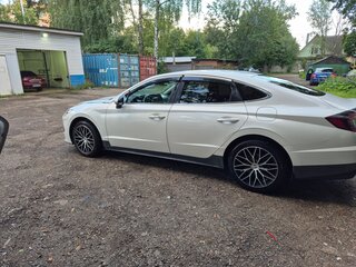 2021 Hyundai Sonata VIII (DN8), белый, 2200000 рублей, вид 4