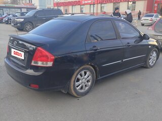 2007 Kia Cerato I Рестайлинг, чёрный, 400000 рублей, вид 2