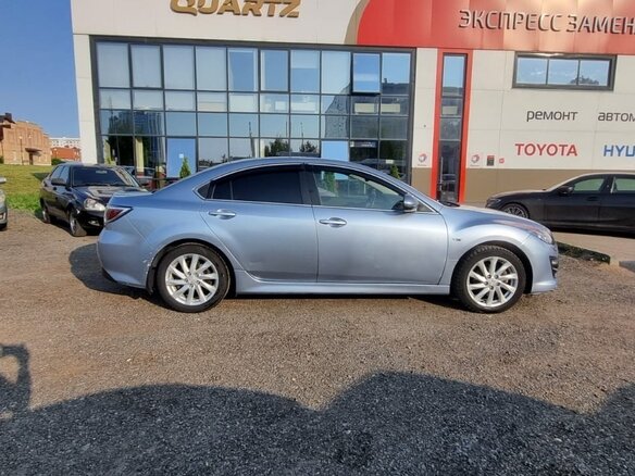 2010 Mazda 6 II (GH) Рестайлинг, серебристый, 1050000 рублей - вид 3