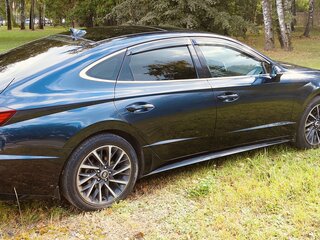 2022 Hyundai Sonata VIII (DN8), синий, 2500000 рублей, вид 4
