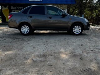 2014 Lada (ВАЗ) Granta I, коричневый, 560000 рублей, вид 4