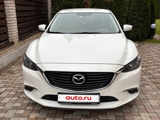 2017 Mazda 6 III (GJ) Рестайлинг, белый, 1600000 рублей, вид 3