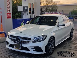 2019 Mercedes-Benz C-Класс 180 IV (W205) Рестайлинг, белый, 2990000 рублей, вид 3