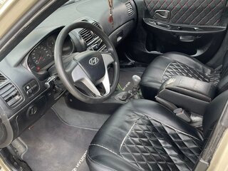 2006 Hyundai Accent ТагАЗ II, золотистый, 340000 рублей, вид 5