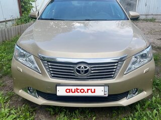 2012 Toyota Camry VII (XV50), бежевый, 1250000 рублей, вид 1
