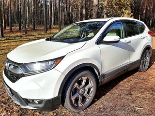 2018 Honda CR-V V, белый, 1600000 рублей, вид 4