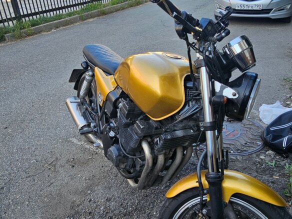 2000 Yamaha XJR400, золотистый, 250000 рублей - вид 4