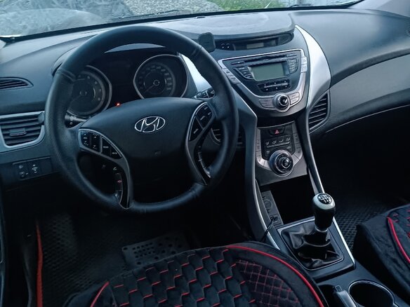 2012 Hyundai Elantra V (MD), белый, 759999 рублей - вид 9