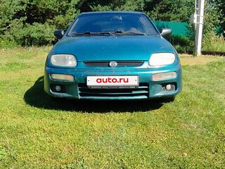 1998 Mazda 323 V (BA), зелёный, 140000 рублей, вид 3