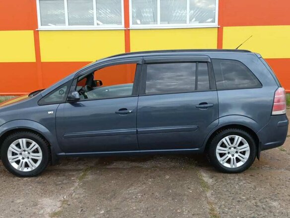 2007 Opel Zafira B, серый, 400000 рублей - вид 4