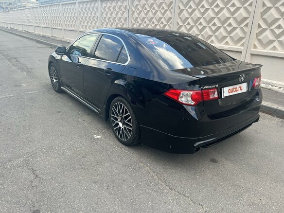 2008 Honda Accord VIII, чёрный, 1350000 рублей - вид 5