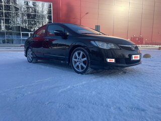 2008 Honda Civic Hybrid VIII, чёрный, 720000 рублей, вид 5