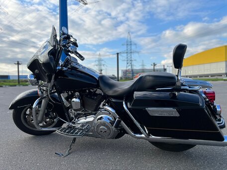 2006 Harley-Davidson Road King, чёрный, 800000 рублей, вид 4