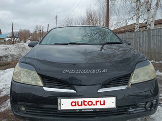 2002 Nissan Primera III (P12), чёрный, 450000 рублей, вид 1
