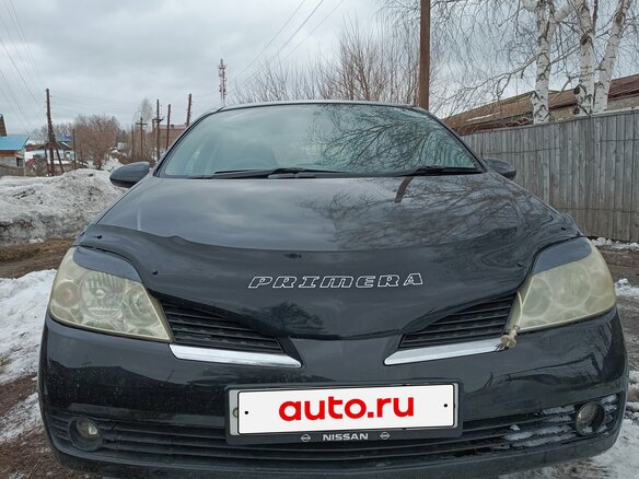 2002 Nissan Primera III (P12), чёрный, 450000 рублей