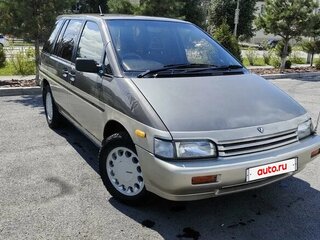 1990 Nissan Prairie (NA20S) II (M11), коричневый, 330000 рублей, вид 2