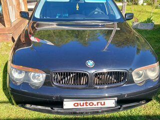 2003 BMW 7 серии Long 730Li IV (E65/E66), чёрный, 850000 рублей, вид 1