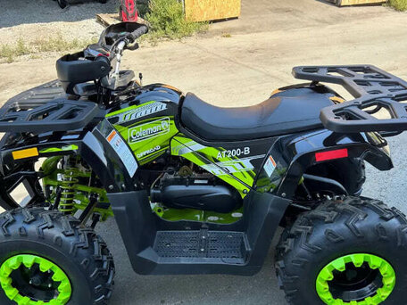2022 Motoland ATV 200 Shark, зелёный, 145000 рублей, вид 2