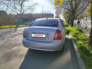 2007 Hyundai Verna II, серебристый, 430000 рублей, вид 3