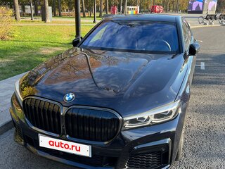 2020 BMW 7 серии 730d xDrive VI (G11/G12) Рестайлинг, чёрный, 5750000 рублей, вид 4