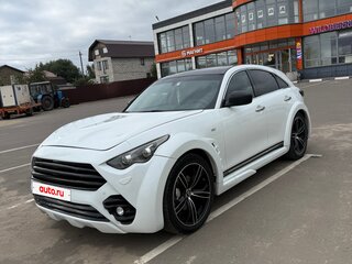 2014 Infiniti QX70, белый, 1880000 рублей, вид 1
