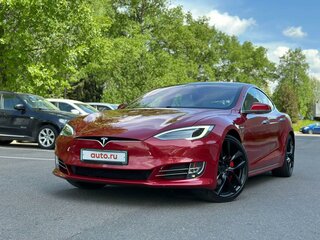 2018 Tesla Model S P100D I Рестайлинг, красный, 4490000 рублей, вид 5