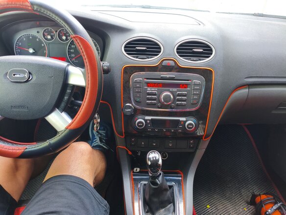 2007 Ford Focus II, чёрный - вид 12