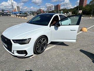 2020 Audi A6 50 TDI V (C8), белый, 5900000 рублей, вид 1