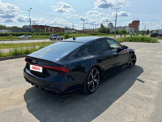 2018 Audi A7 55 TFSI II (4K), синий, 5500000 рублей, вид 4