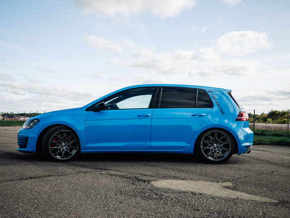 2013 Volkswagen Golf GTI VII, голубой - вид 2