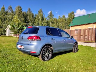 2011 Volkswagen Golf VI, голубой, 690000 рублей, вид 4