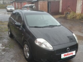 2008 Fiat Punto III Grande Punto, чёрный, 330000 рублей, вид 2