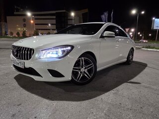2013 Mercedes-Benz CLA 200 I (C117, X117), белый, 1490000 рублей, вид 1