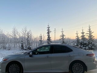 2019 Toyota Camry VIII (XV70), серый, 2900000 рублей, вид 3