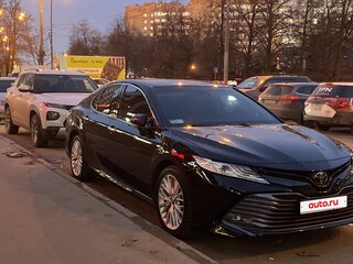 2020 Toyota Camry VIII (XV70), чёрный, 3490000 рублей, вид 1