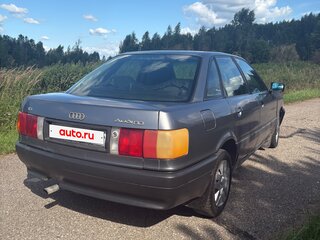 1991 Audi 80 IV (B3), серый, 155000 рублей, вид 4