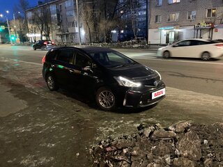 2014 Toyota Prius Alpha I (ZVW40/41) Рестайлинг, чёрный, 1490000 рублей, вид 2