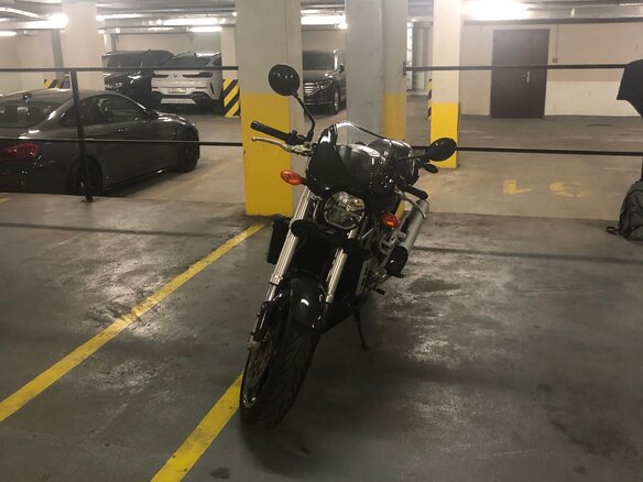 2001 Ducati Monster S4, чёрный - вид 4