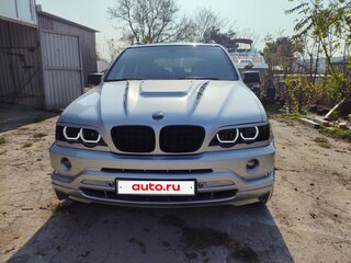 2002 BMW X5 4.4i I (E53), серый, 800000 рублей, вид 2