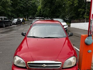 2006 Chevrolet Lanos I, красный, 100000 рублей, вид 1