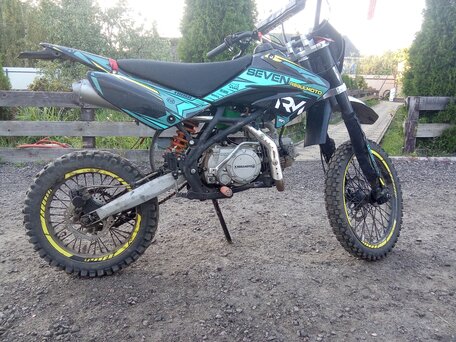 2024 Regulmoto Seven 125E, синий, 85000 рублей, вид 2