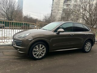 2013 Porsche Cayenne Diesel II (958), коричневый, 5200000 рублей, вид 4