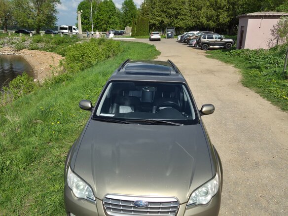 2008 Subaru Outback III Рестайлинг, золотистый, 950000 рублей - вид 6
