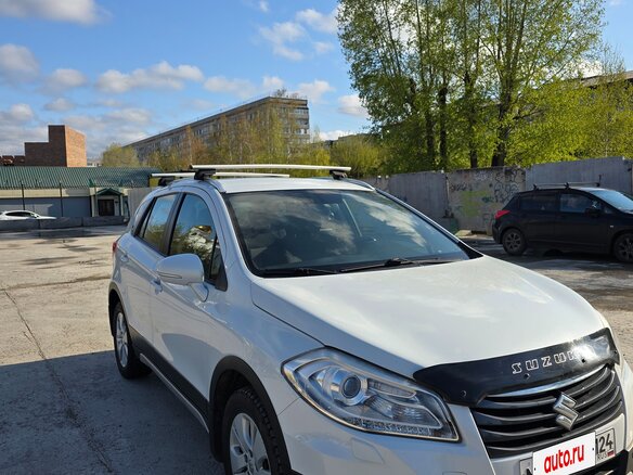 2014 Suzuki SX4 II (S-Cross), белый, 1190000 рублей - вид 14