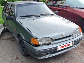 2007 Lada (ВАЗ) 2114, серый, 55000 рублей, вид 2