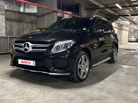 2017 Mercedes-Benz GLE 350 d I (W166), чёрный, вид 1
