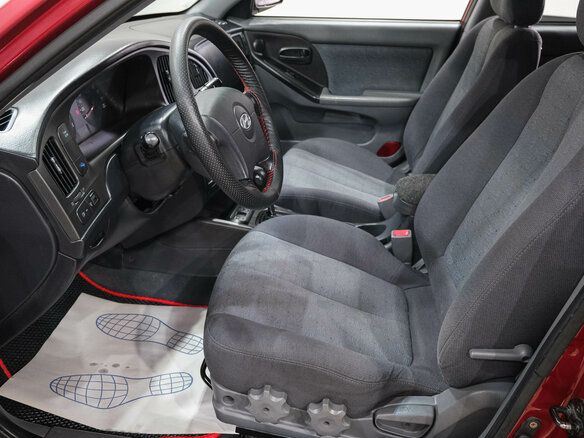 2006 Hyundai Elantra III (XD2) Рестайлинг, красный, 409000 рублей - вид 10